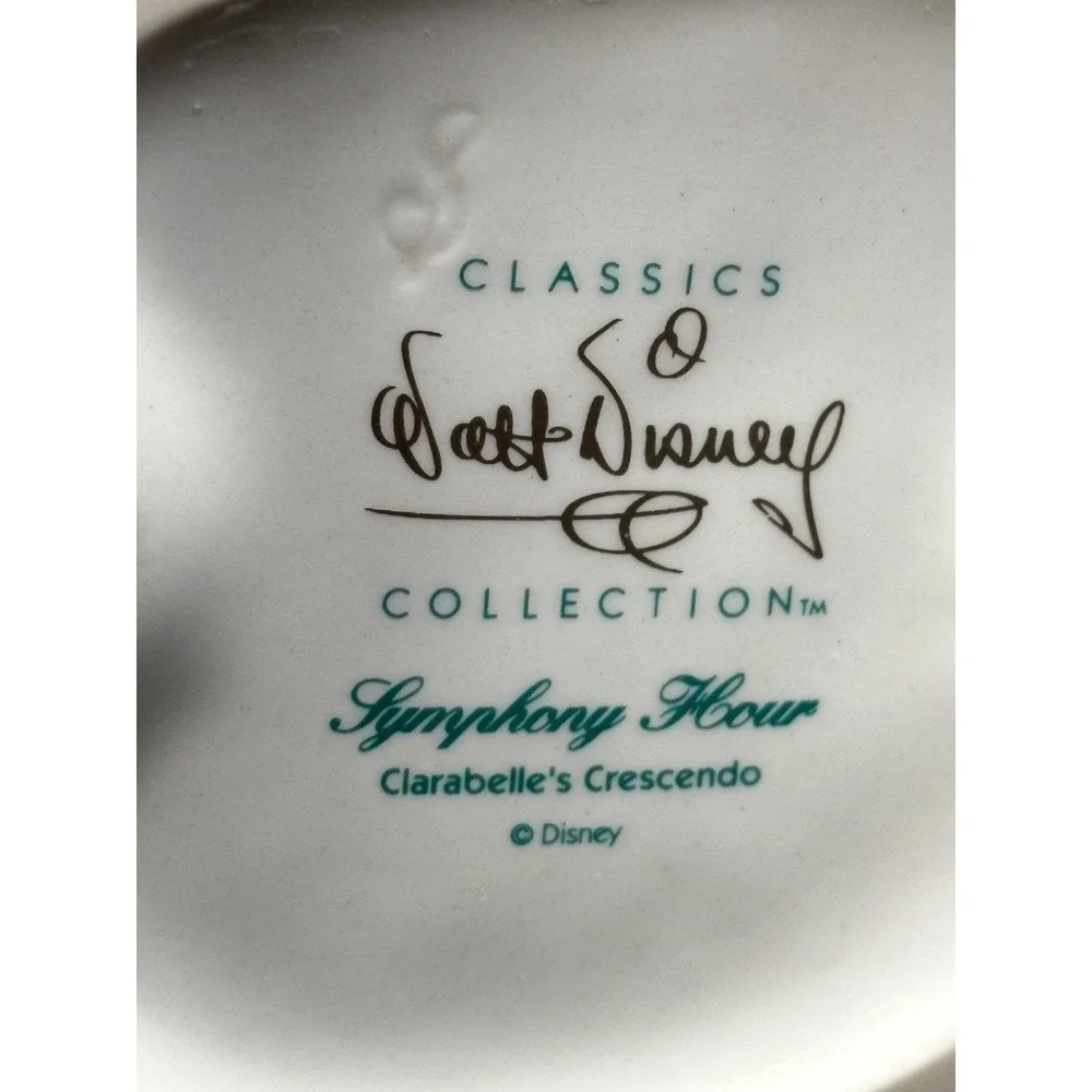 Disney Classics Symphony Hour CLARABELLES CRESCENDO Box Limited Edition WDCC
